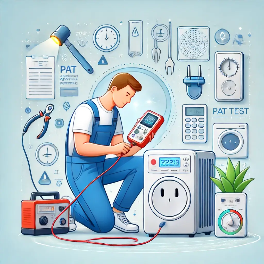 A-PAT-tester-is-conducting-Portable-Appliance-Testing