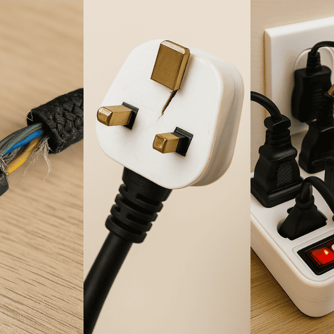 Fault examples: cable, plug, strip