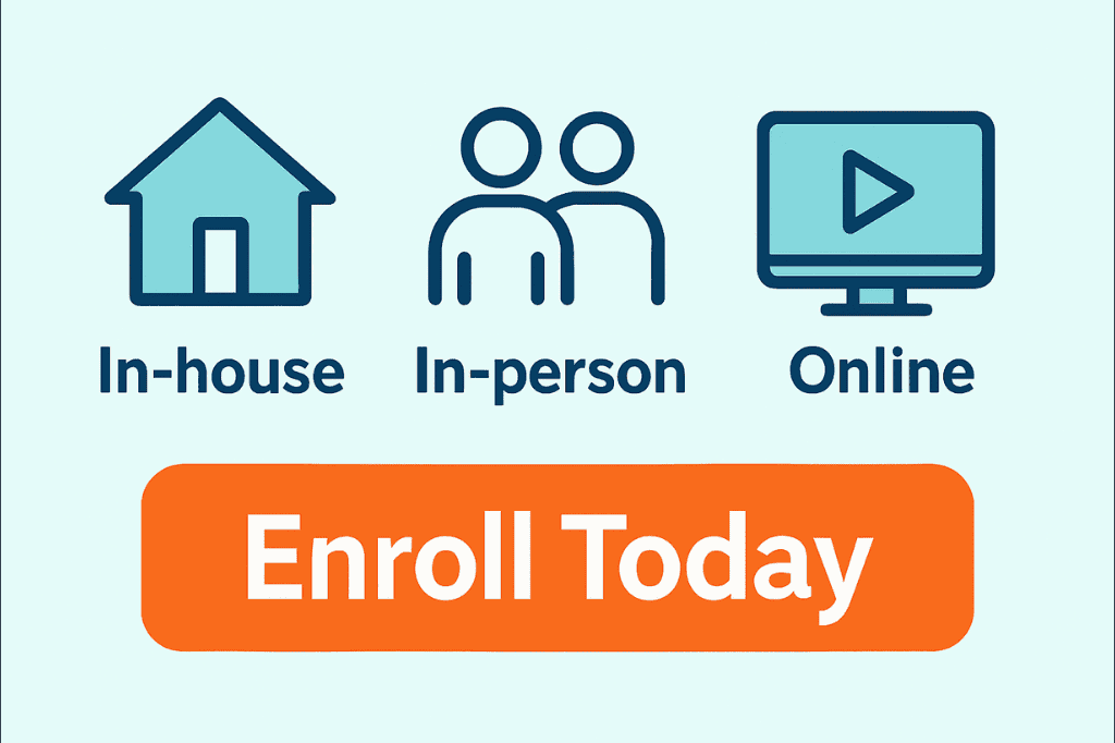 PAT Training Now course options Availablity