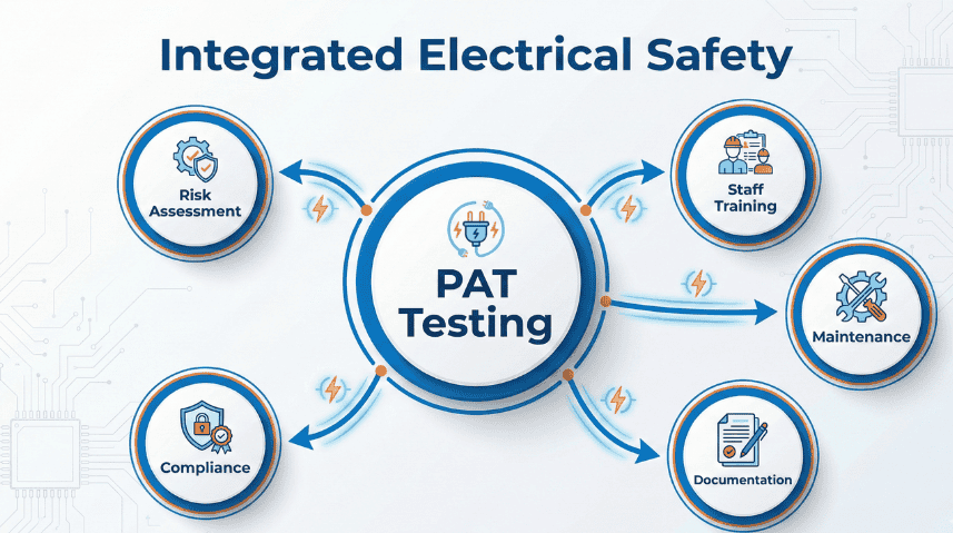 PAT testing integration with safety procedures